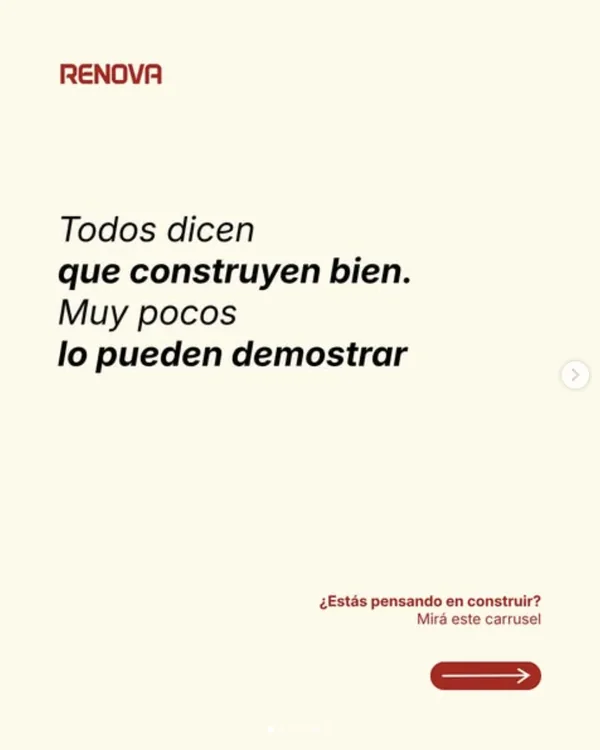 Todos dicen que construyen bien